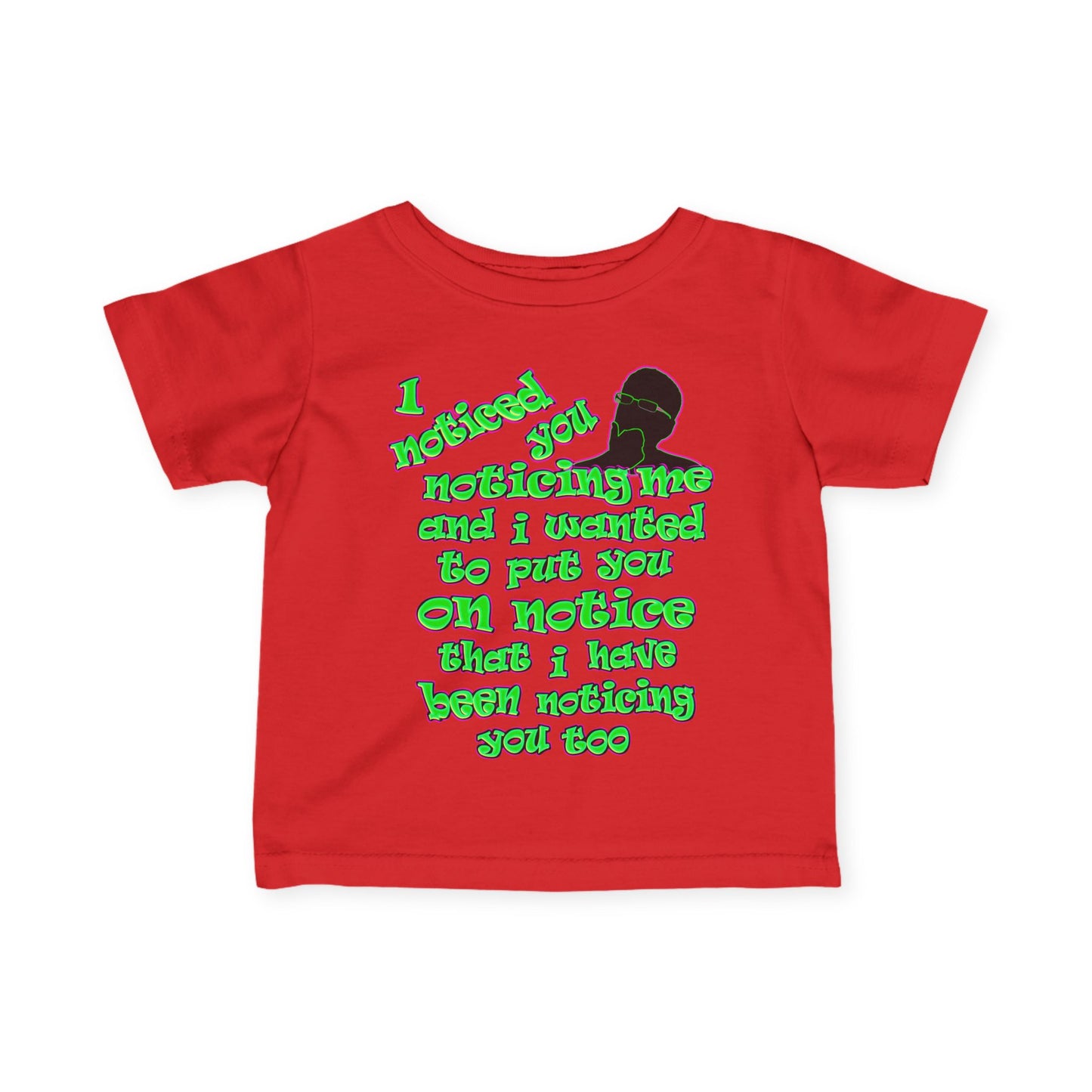 noticed you noticing - Infant Fine Jersey Tee