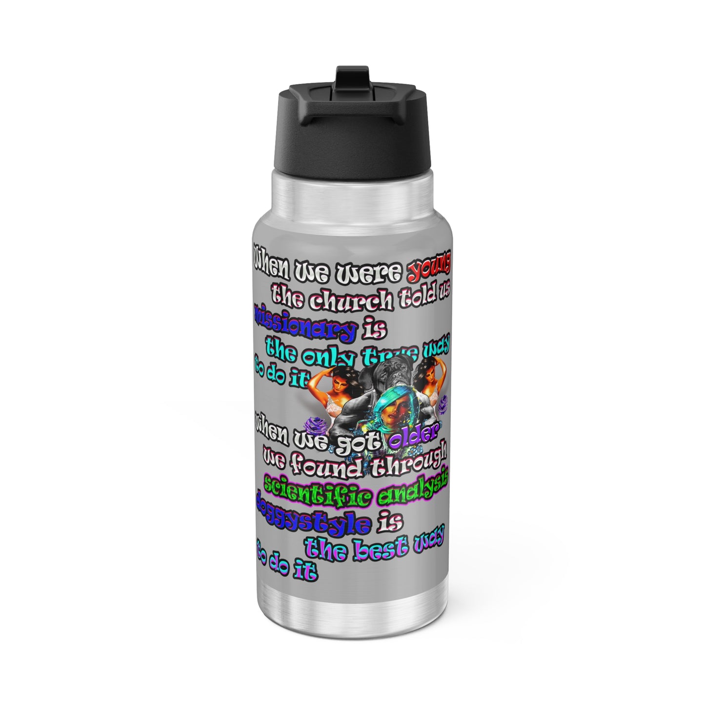 doggystyle - Gator Tumbler, 32oz (light grey)
