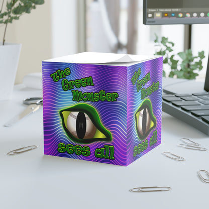 green monster - note cube (purple wave)