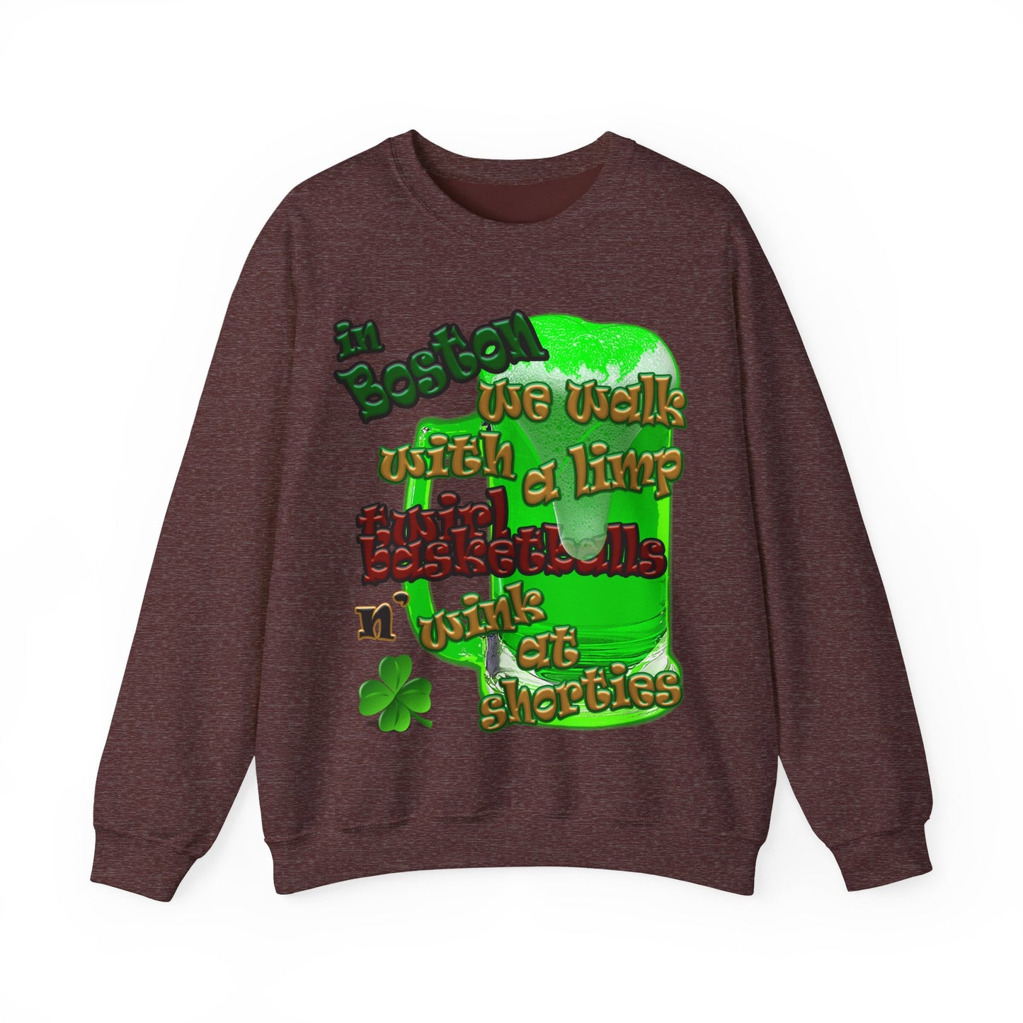 celtics logo - Unisex Heavy Blend™ Crewneck Sweatshirt