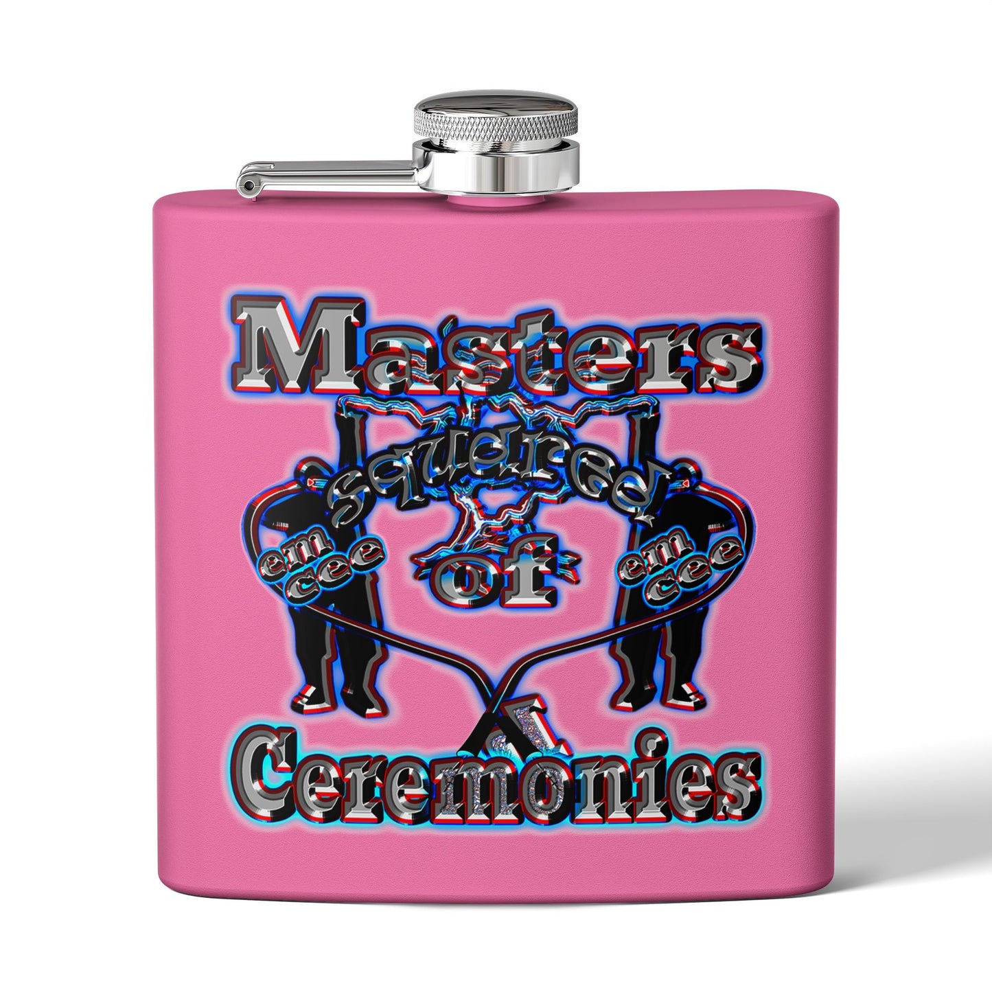 em cee squared - Stainless Steel Flask
