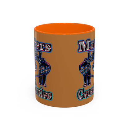 em cee squared - Accent Mug (light brown)